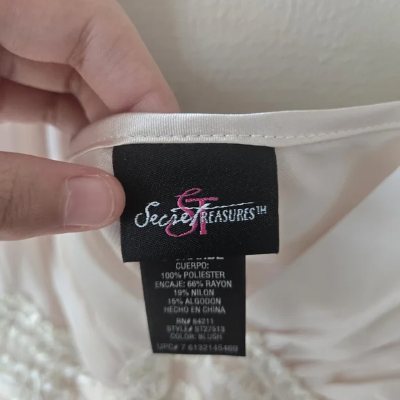 Rampage Y2K Leopard Print Slip Dress / Lingerie with Lace Trim - Picture 6 of 6